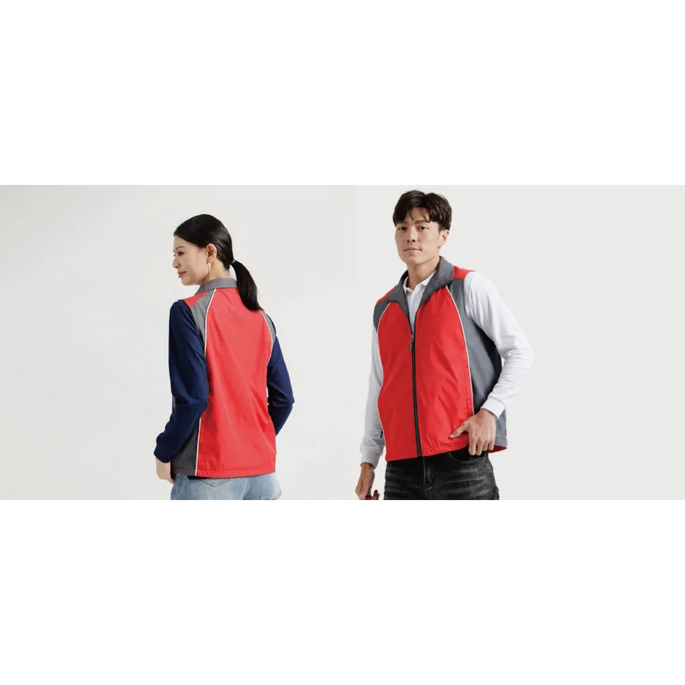 MECH J6002雙配色網裡背心