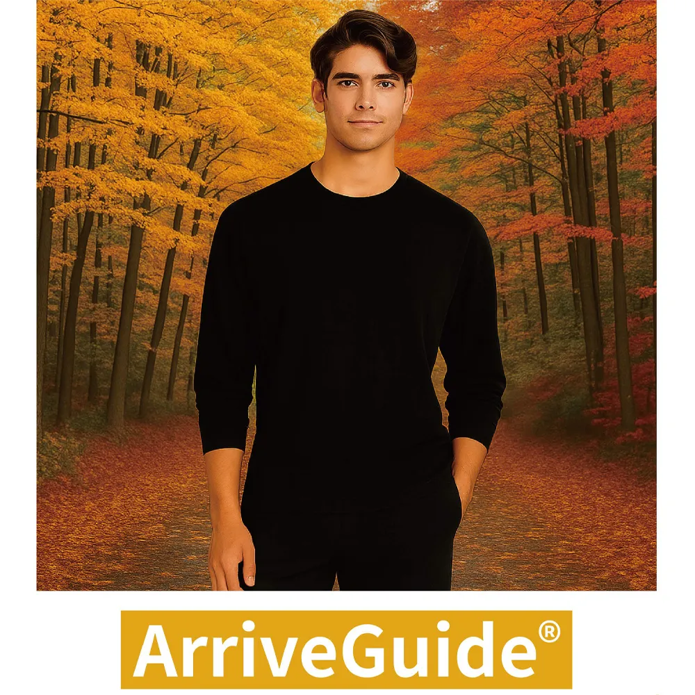 AG-L210賽洛紡重磅精梳棉長袖T恤