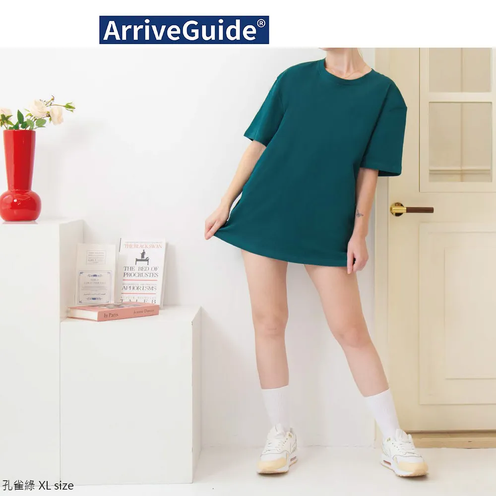 Arrive Guide AG1800 180課26支紗頂級精梳棉圓筒T恤