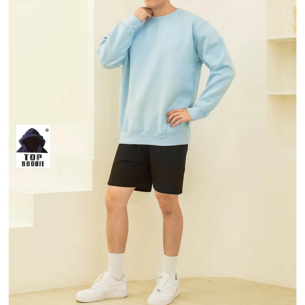 TH-04亞規保暖刷毛大學T恤