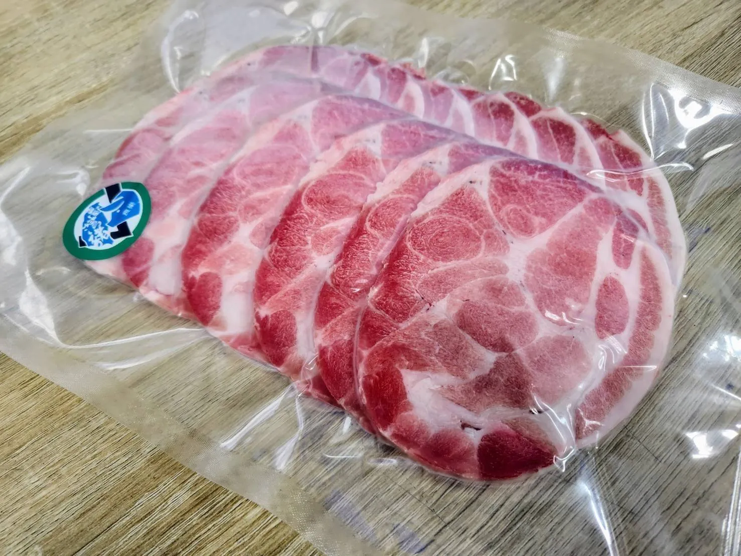 台灣梅花豬肉片(無盤)  500克