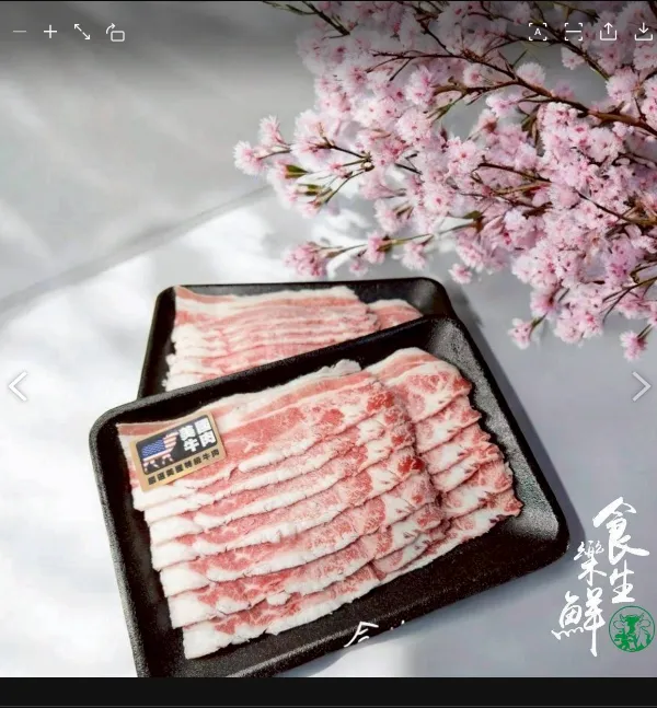 美國Excel熟成雪花牛/牛五花150克