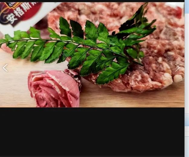 美國黑安格斯牛肉漢堡排100克