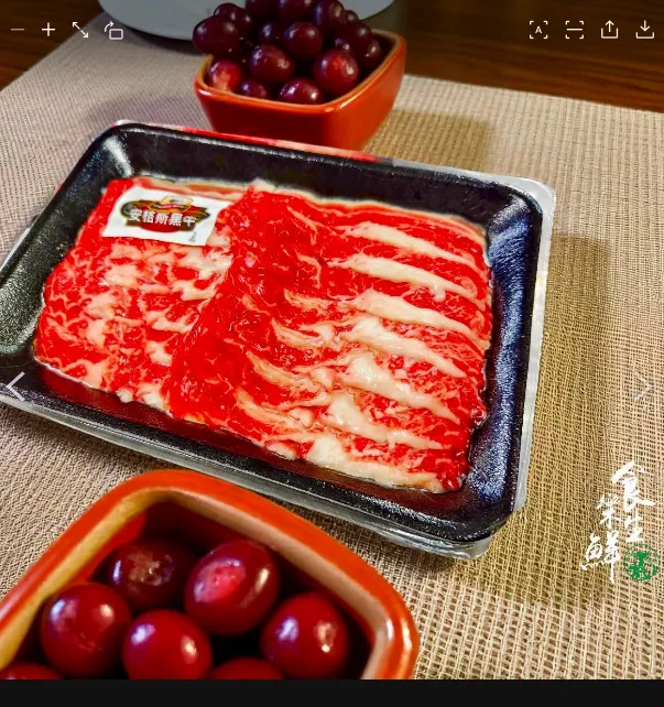 [立體]美國安格斯CH等級牛五花肉片250克