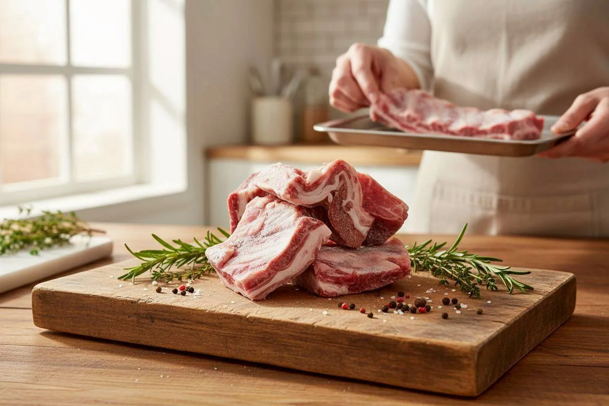 澳洲帶皮帶骨羊肉 600克