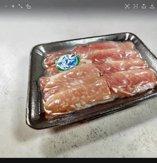 頂級在地黑豚手切雪花柳180克[立體包裝