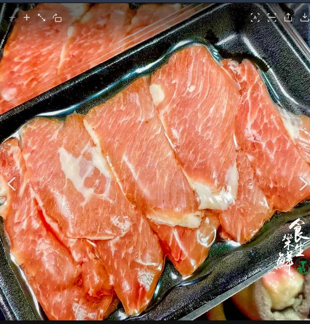 [立體]職人手切-西班牙雪花豚柳150克