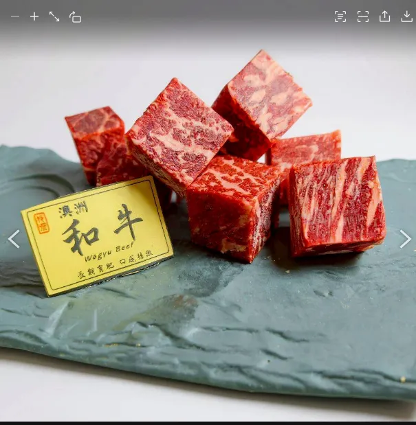 澳洲M9+純血和牛骰子200克