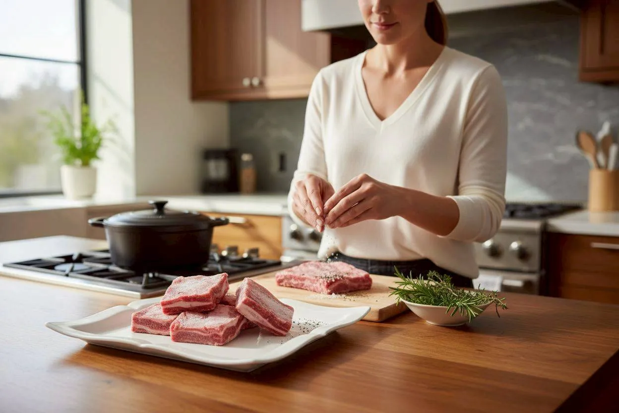 澳洲帶皮帶骨羊肉 600克