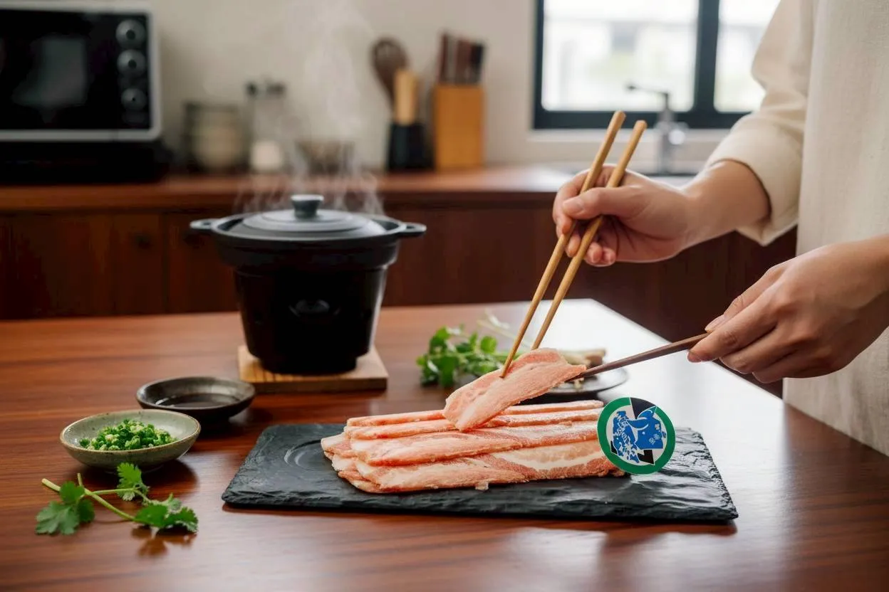 [無盤]香榭台灣豬五花肉片 100克/2包組