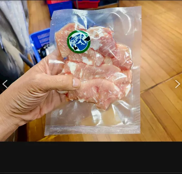 在地雪花豚肉片-袋裝[平價版松坂]150克