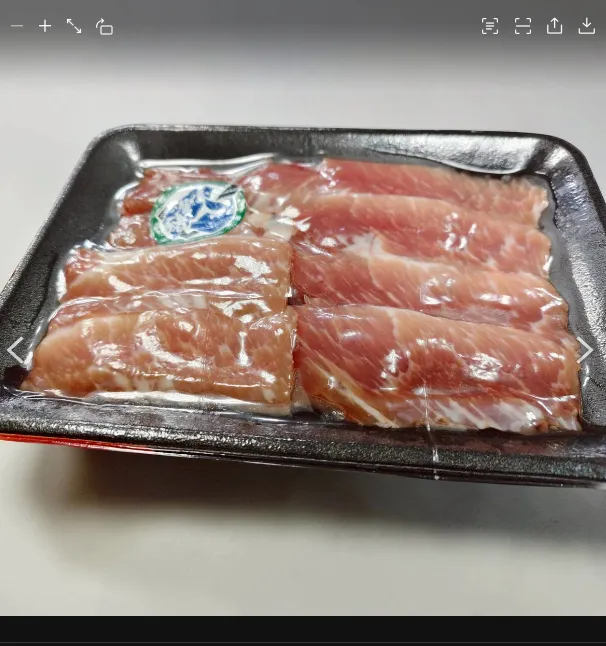 頂級在地黑豚手切雪花柳180克[立體包裝