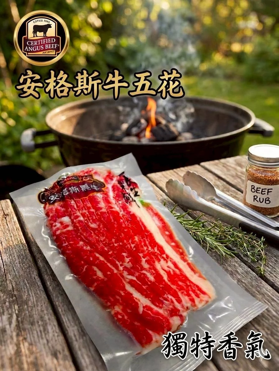 [無盤]美國安格斯牛五花肉片150克