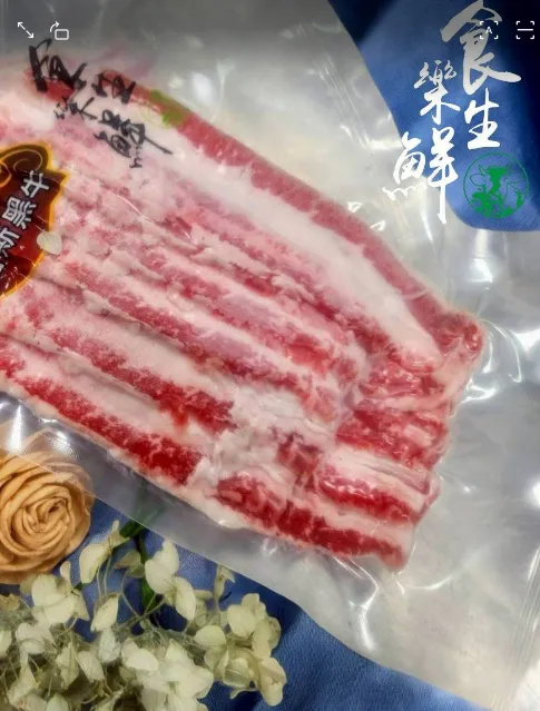 [無盤]嚴選美國安格斯牛五花肉片150克[3包一組
