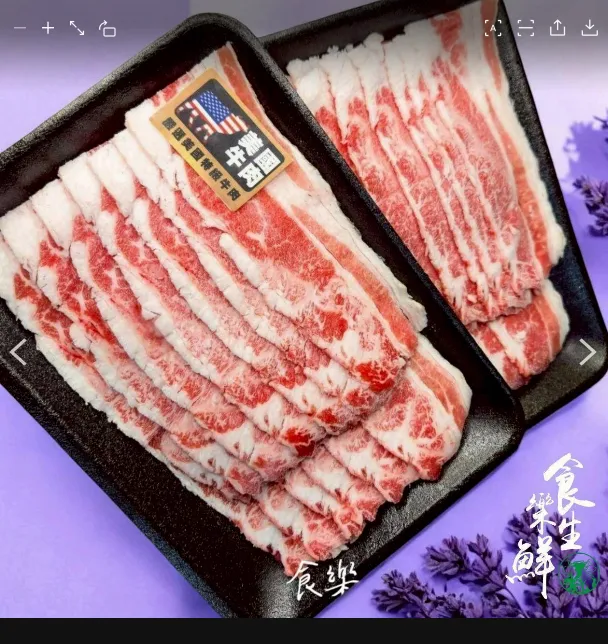 美國Excel熟成雪花牛/牛五花150克