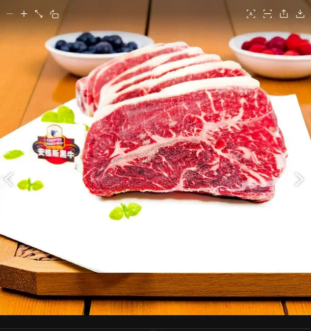 安格斯板腱牛排1000克