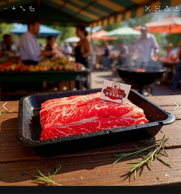 頂級安格斯牛小排燒肉0.6/250克