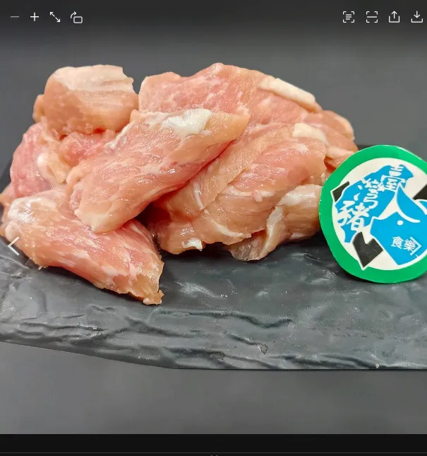 在地雪花豚肉片-袋裝[平價版松坂]150克