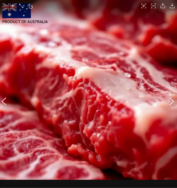 澳洲天然放牧草飼牛腩條1000克