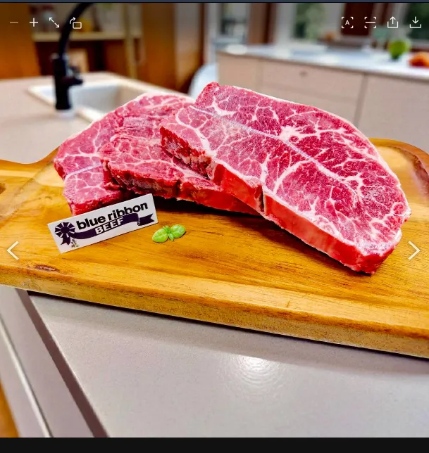 藍絲帶板腱排3片300克