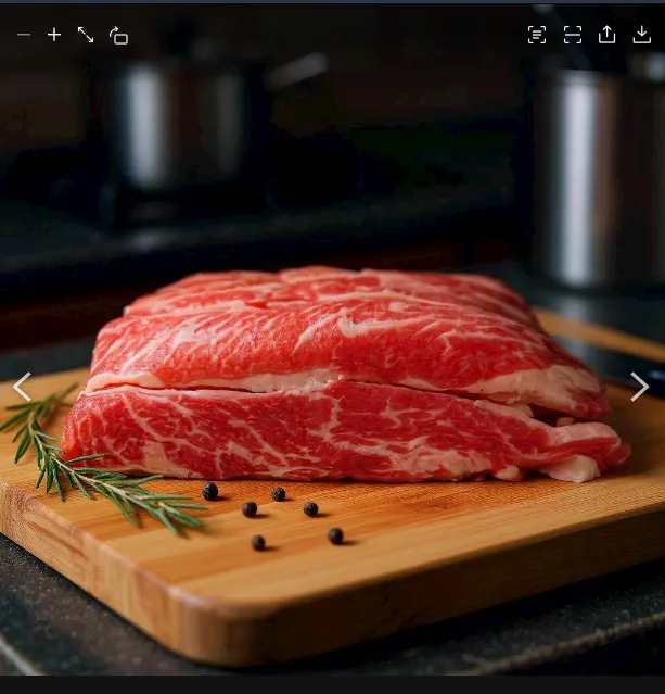頂級安格斯牛小排燒肉0.6/250克