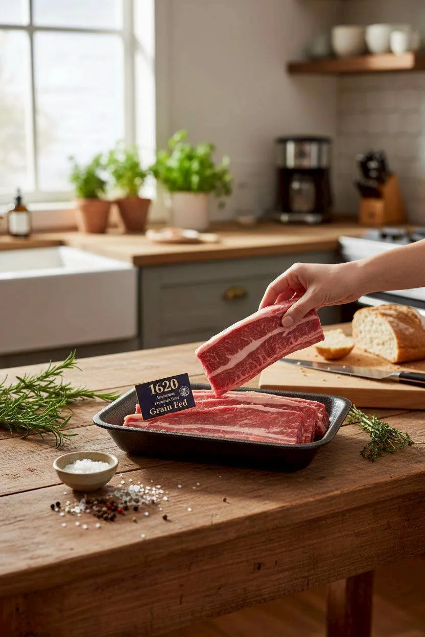 澳洲1620熟成帶骨小戰斧牛 500克