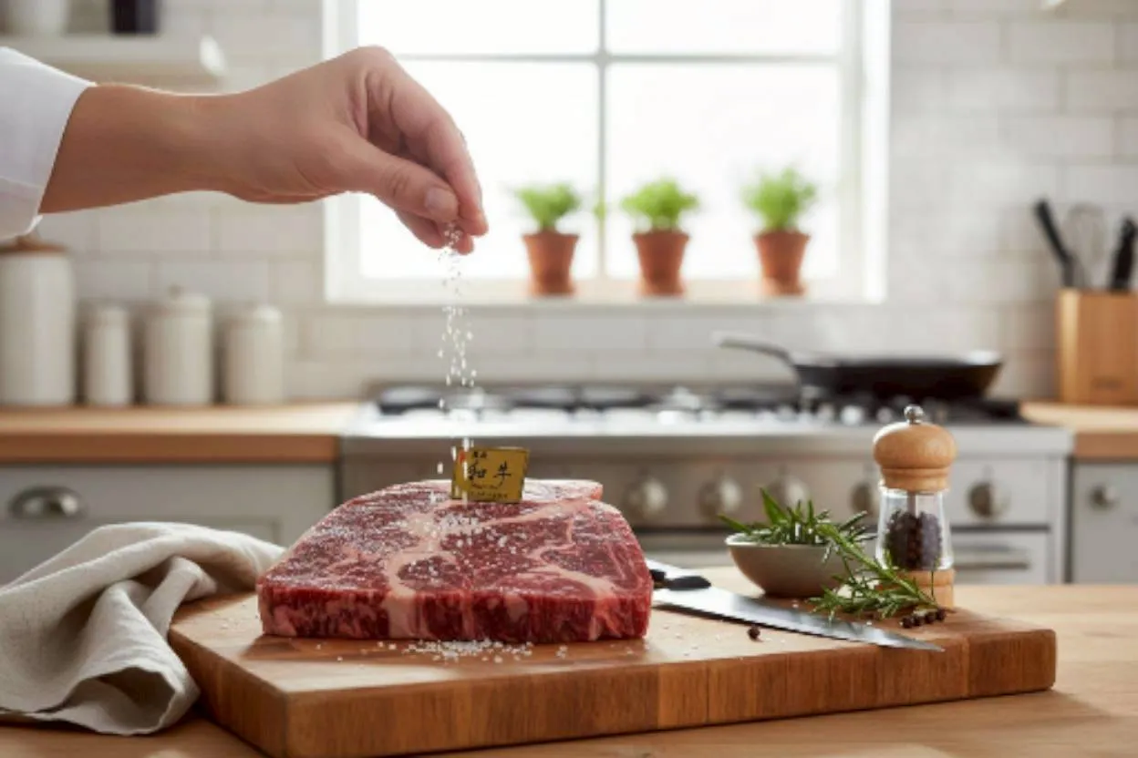 澳洲純血M5和牛梅花沙朗牛排  250克