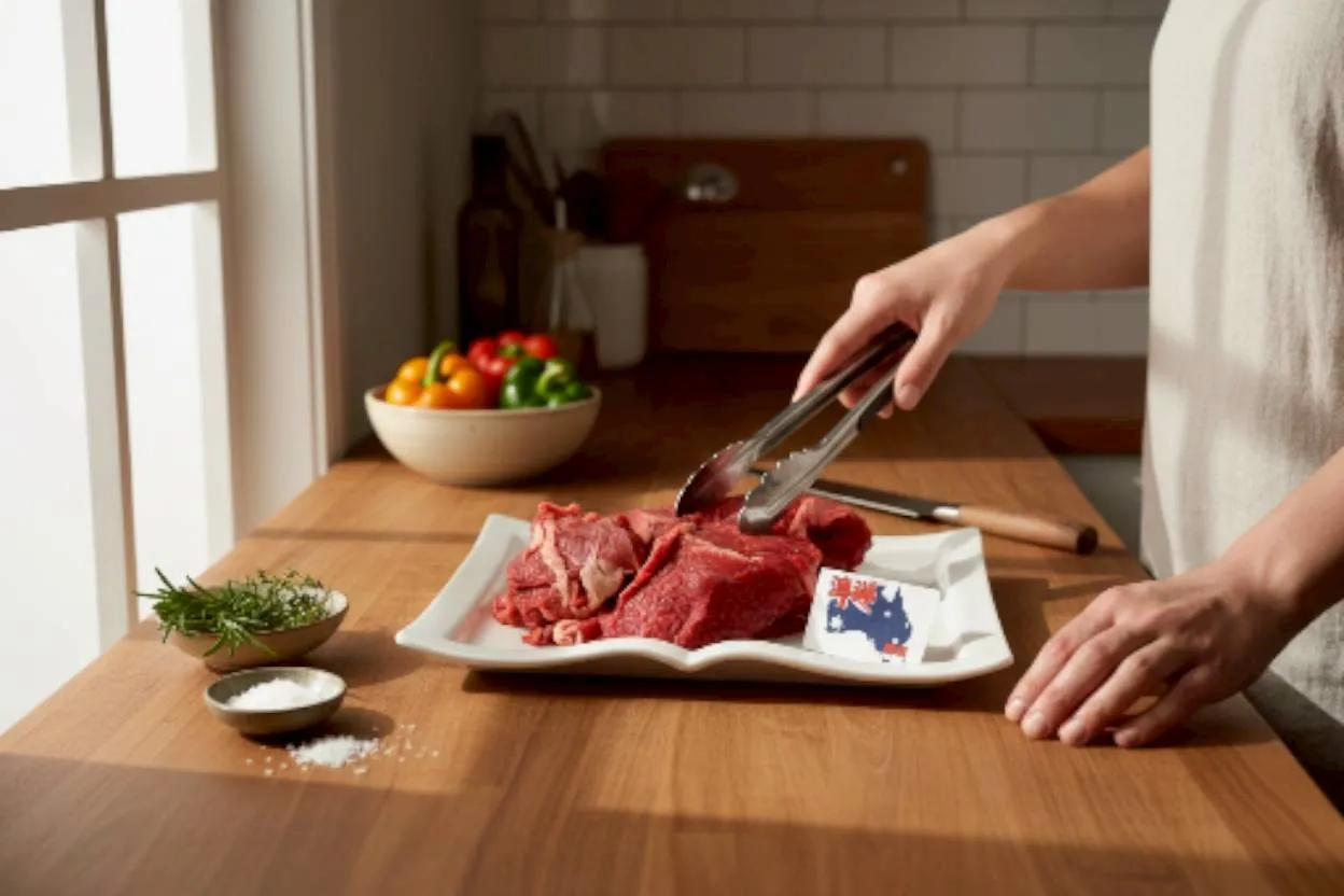 澳洲牛嘴邊肉（牛頰肉）500克