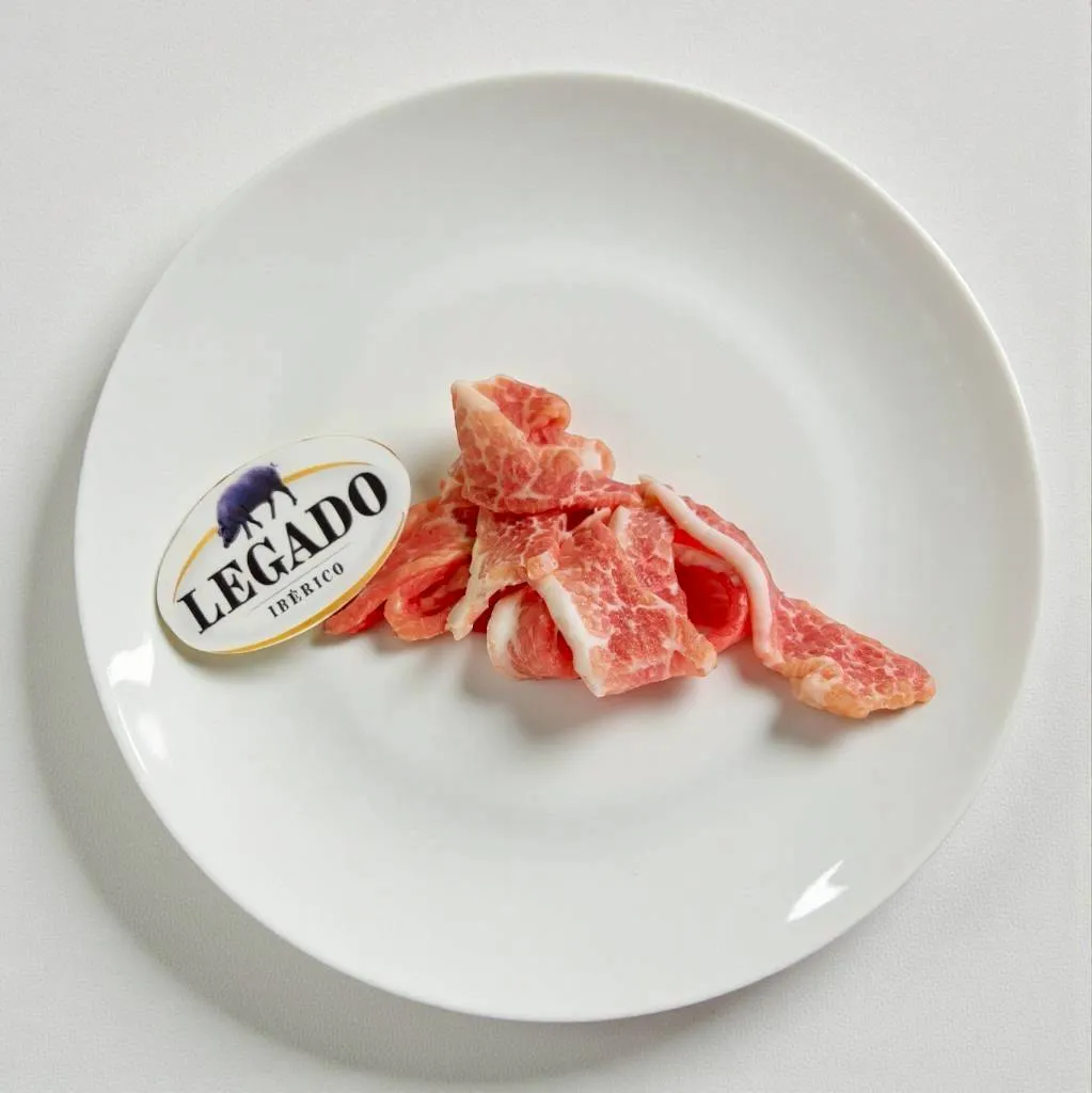 頂級伊比利豬老饕雪花片  150克