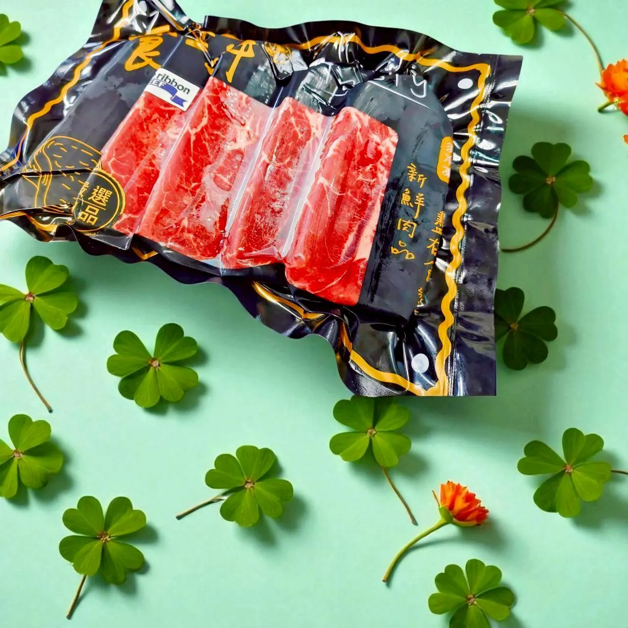 藍絲帶厚切霜降板腱牛排 1公斤