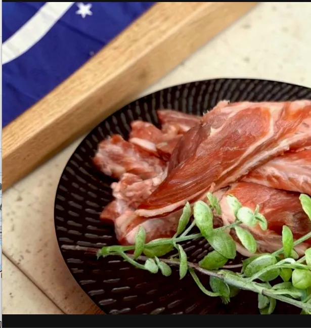 澳洲天然放牧草飼牛腩條1000克