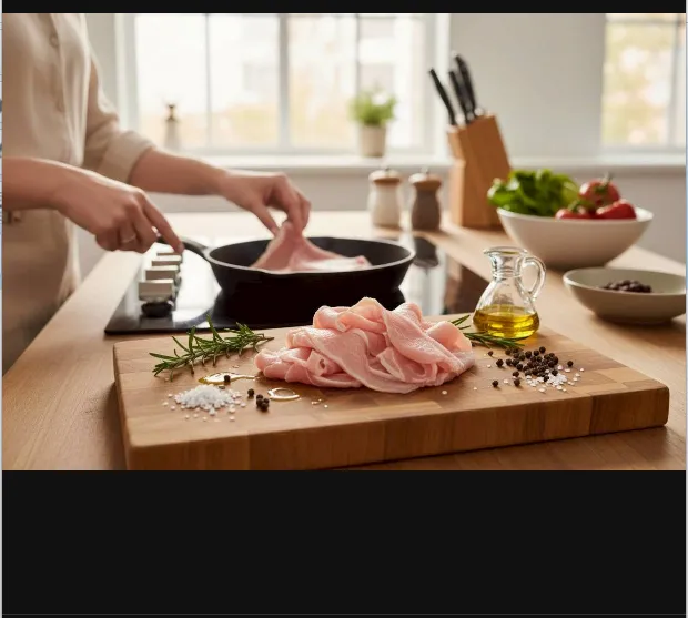 手切西班牙雪花豚柳150克