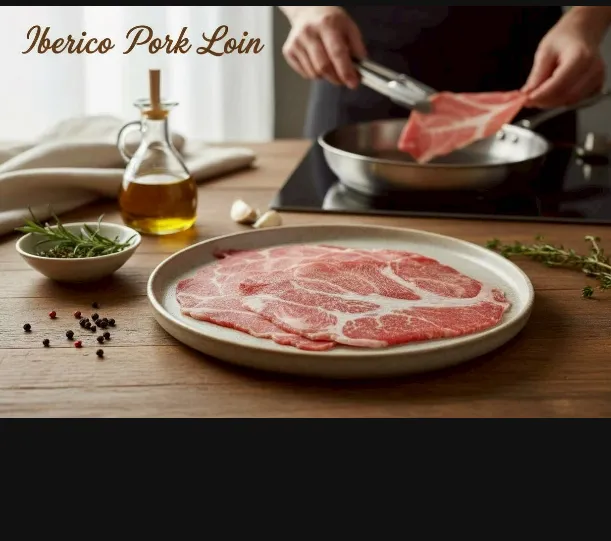 頂級伊比利梅花豬片150克