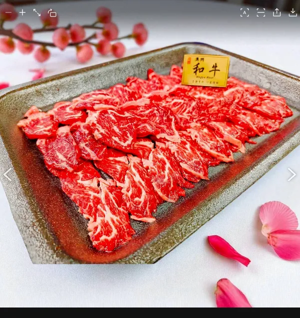 [立體]澳洲和牛橫膈膜燒烤片200克