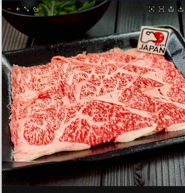 日本A5和牛燒烤片100克
