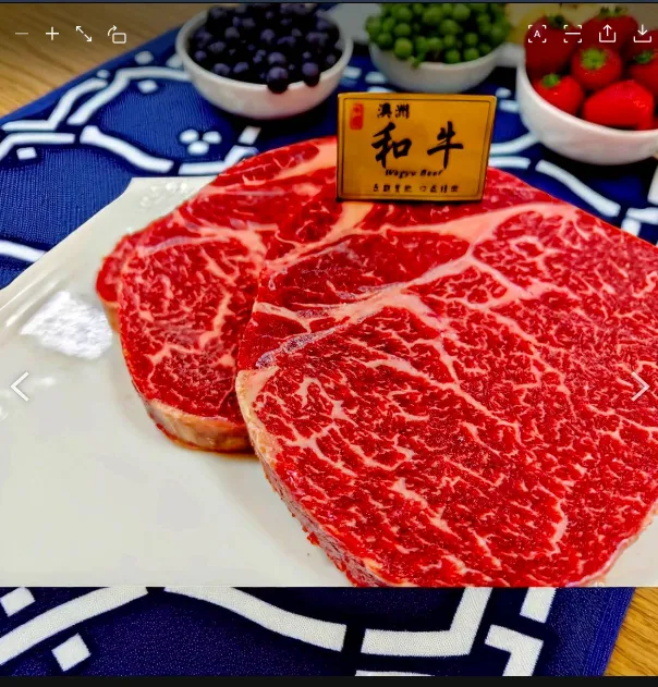 澳洲頂級純血和牛排500克