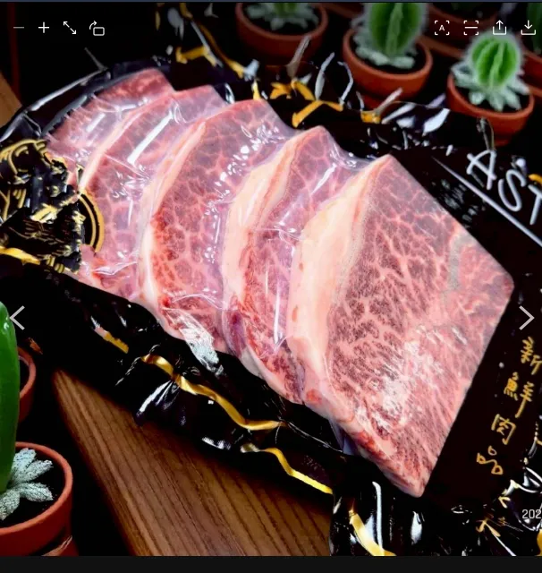 安格斯板腱牛排1000克