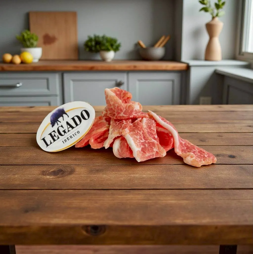 頂級伊比利豬老饕雪花片  150克