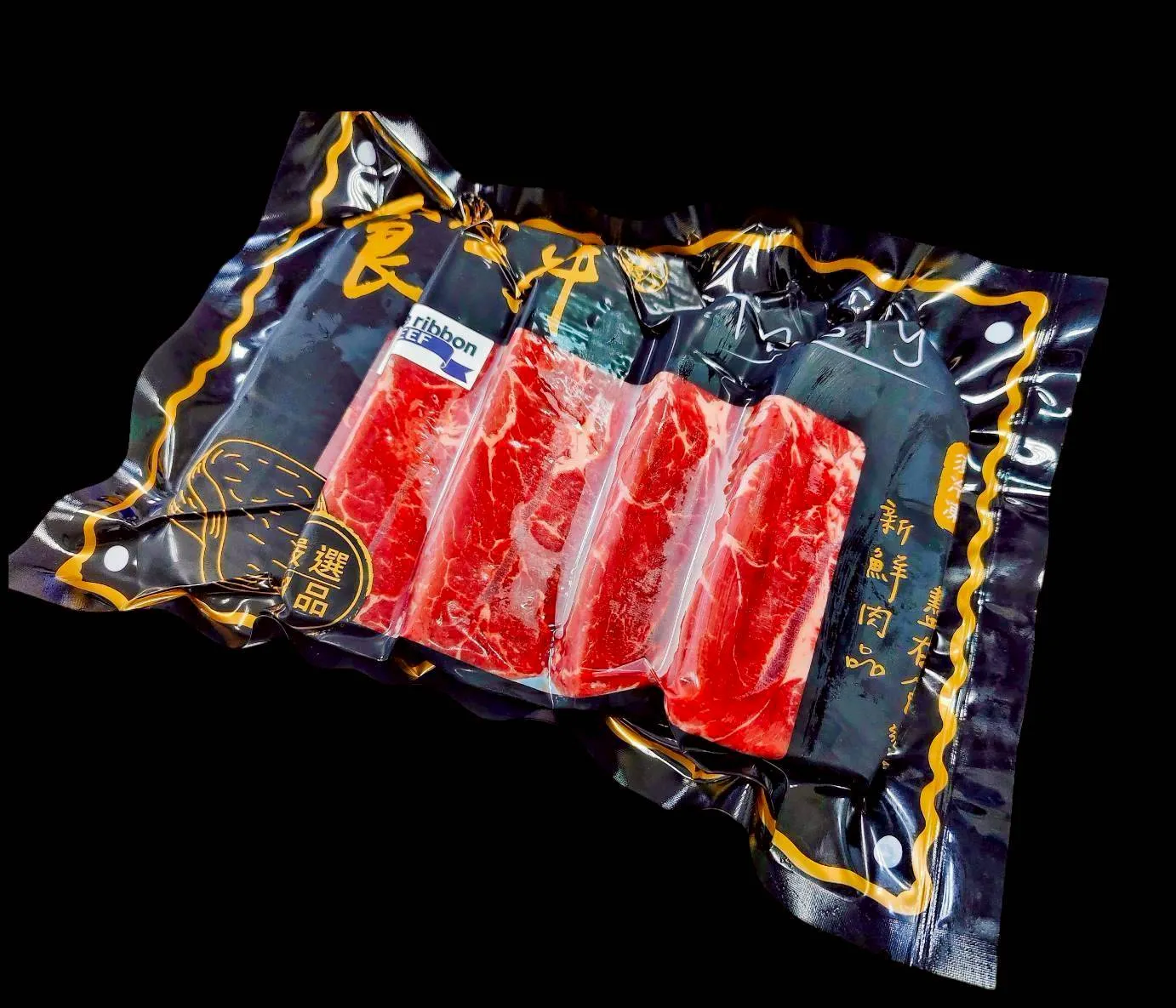 藍絲帶厚切霜降板腱牛排 1公斤