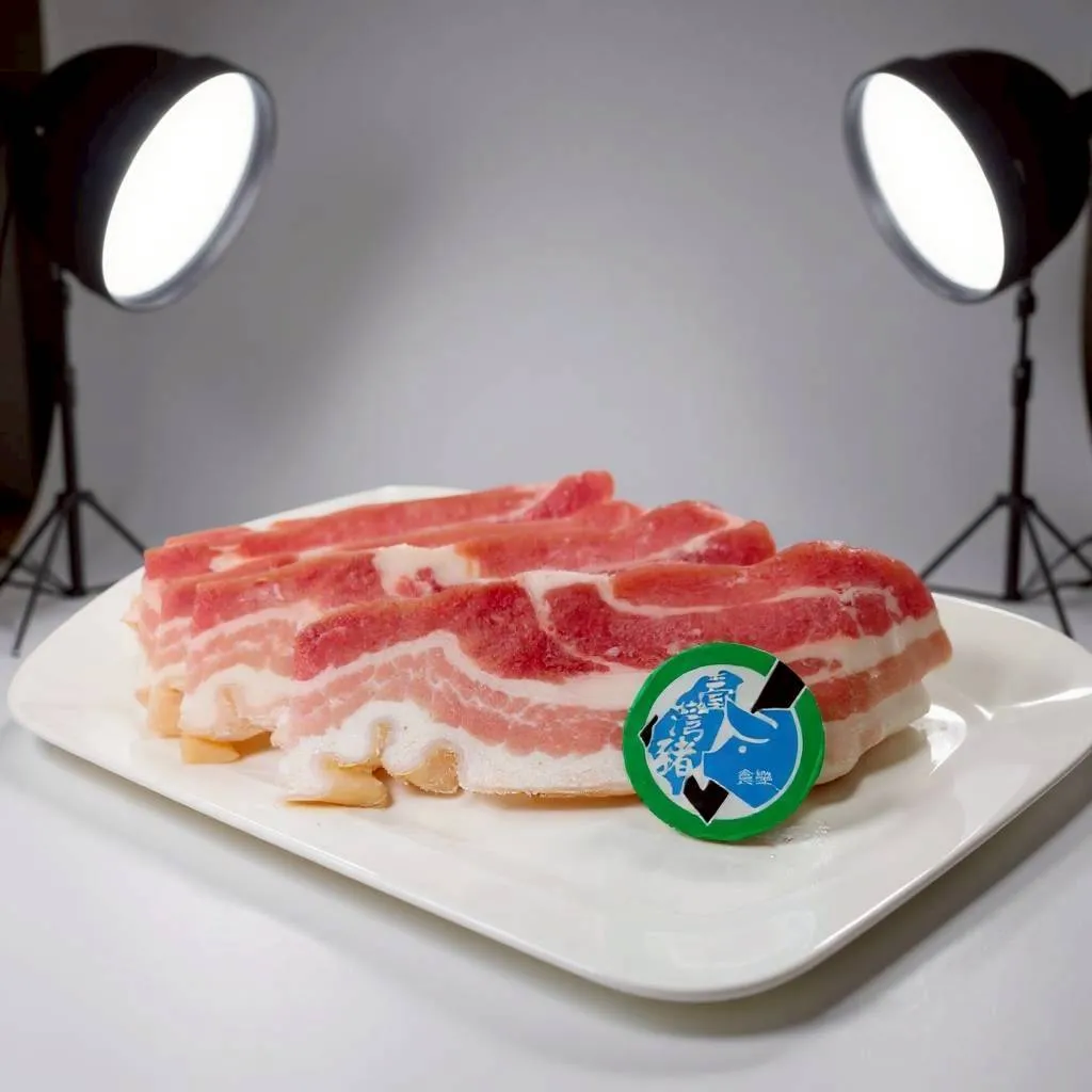 [無盤]香榭帶皮豬五花烤片  250克