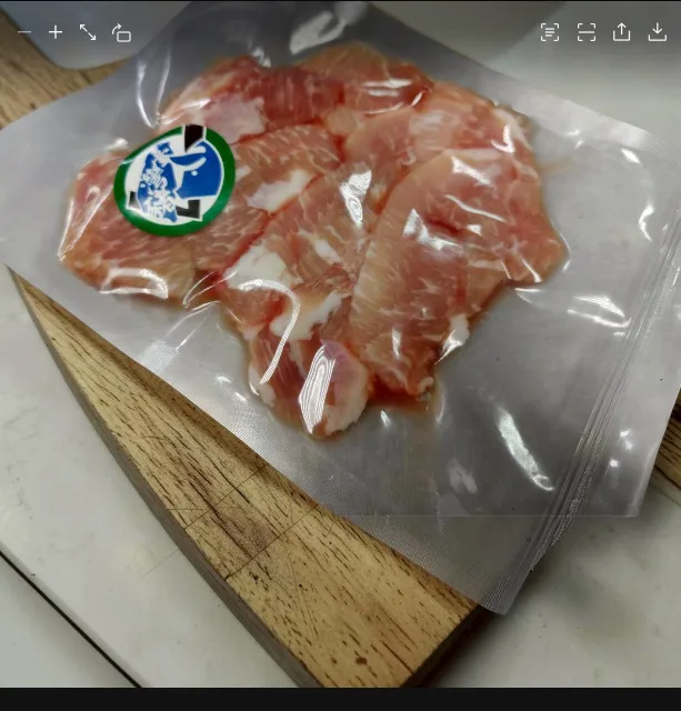 在地雪花豚肉片-袋裝[平價版松坂]150克