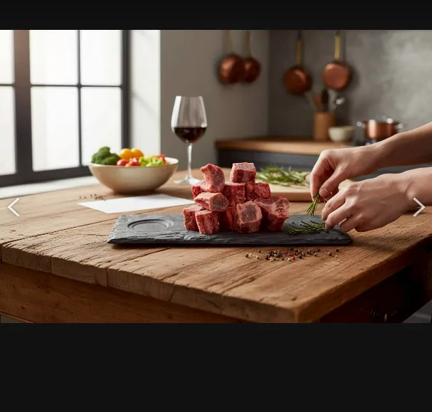 安格斯黑牛手切肋條骰子150克