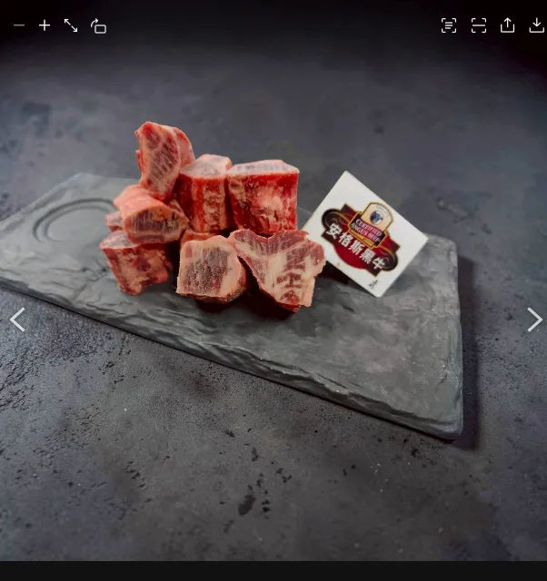 安格斯肋條骰子 500克