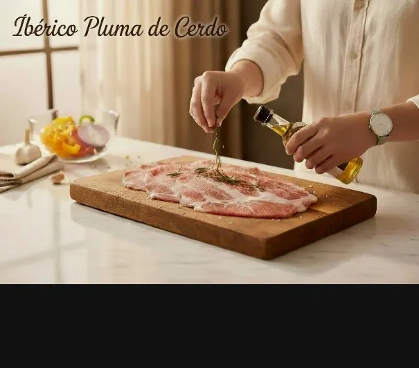 頂級伊比利梅花豬片150克