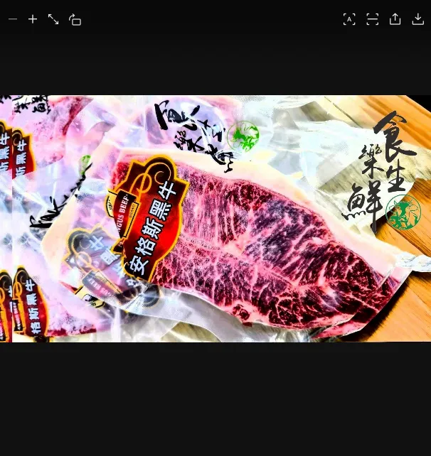美國安格斯黑牛板腱牛排150克