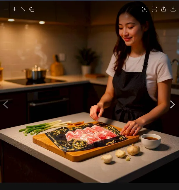 香榭超厚切豚五花排500克[袋裝]