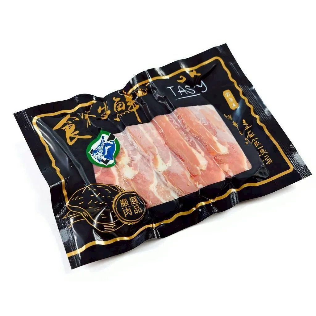 [無盤]香榭帶皮豬五花烤片  250克