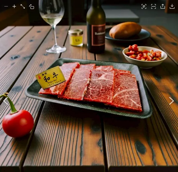 澳洲M5純血和牛片100克