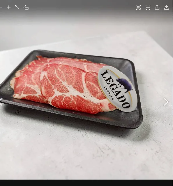 頂級伊比利梅花豬片150克