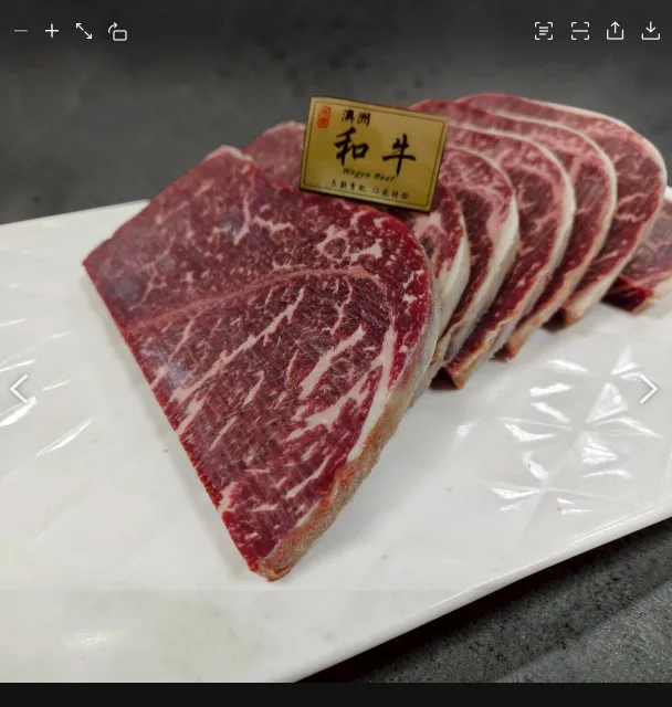 澳洲純血M5和牛排1000克